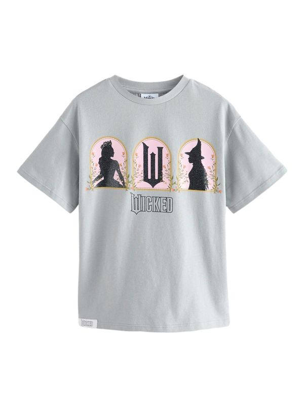 Next Next Majica  siva / roza / crna