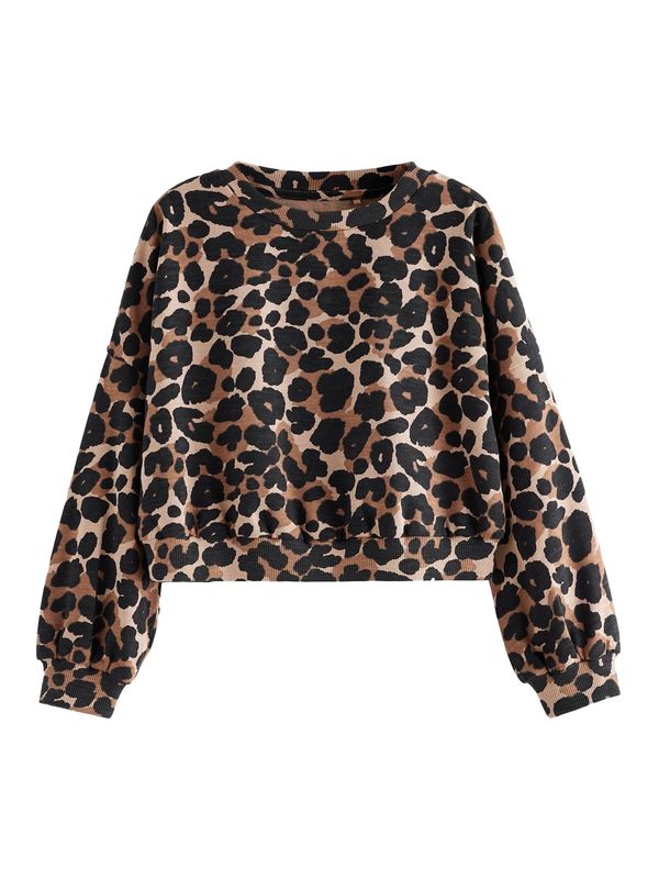 Next Next Majica  smeđa melange