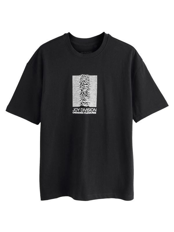 Next Next Majica  svijetlosiva / crna