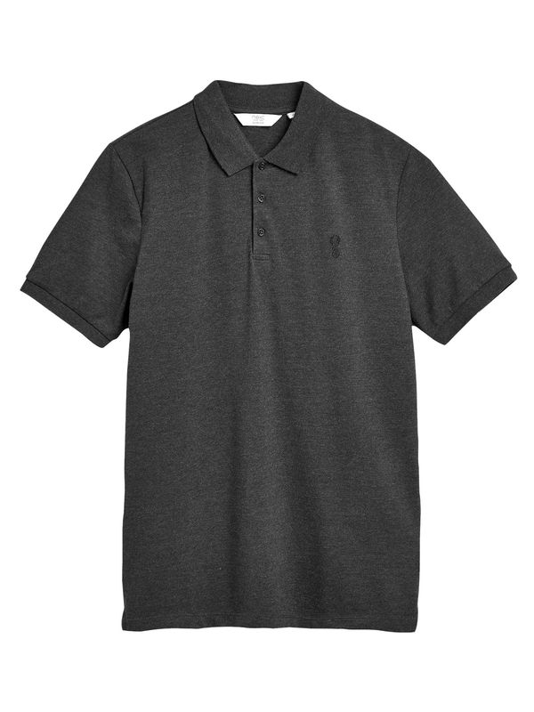 Next Next Majica  tamo siva