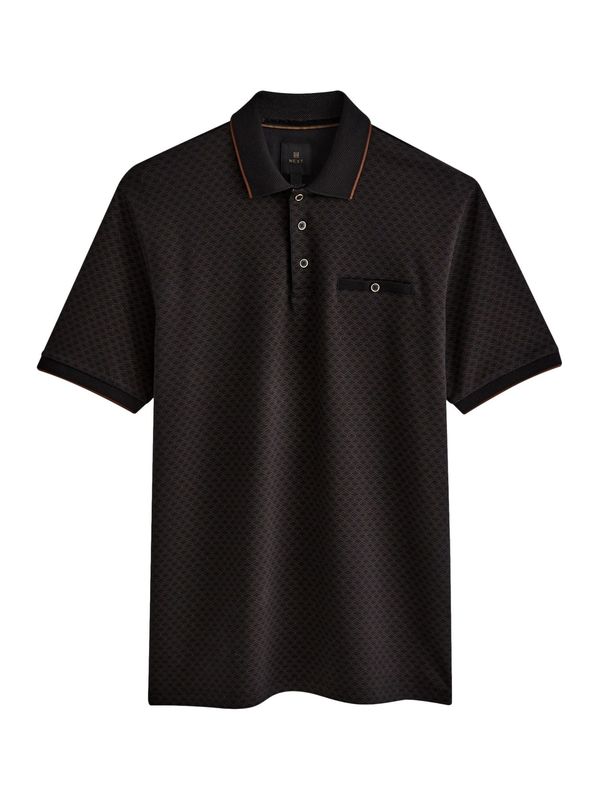 Next Next Majica  taupe siva / crna