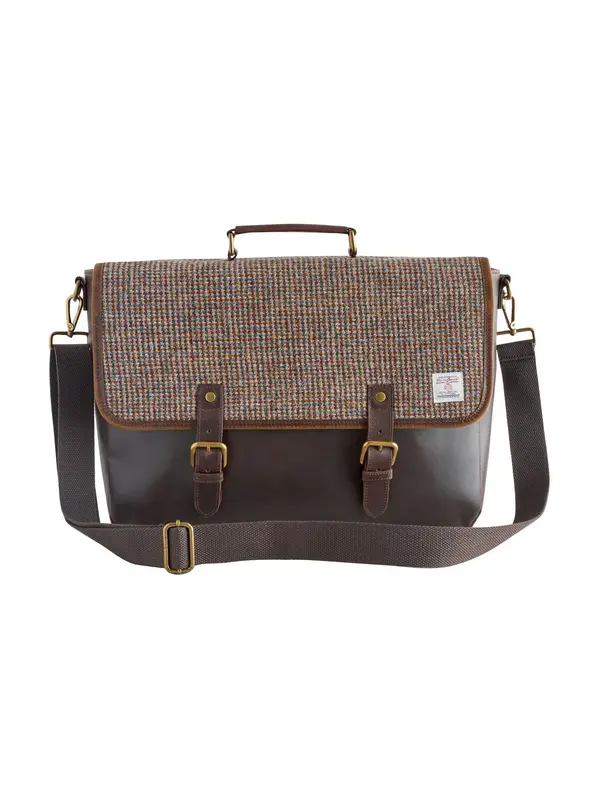 Next Next Messenger torba preko ramena  plava / smeđa / zelena / roza