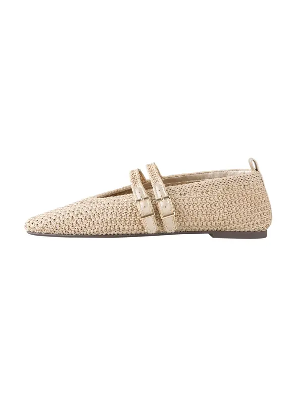 Next Next Otvorene balerinke 'Forever Comfort'  svijetlobež