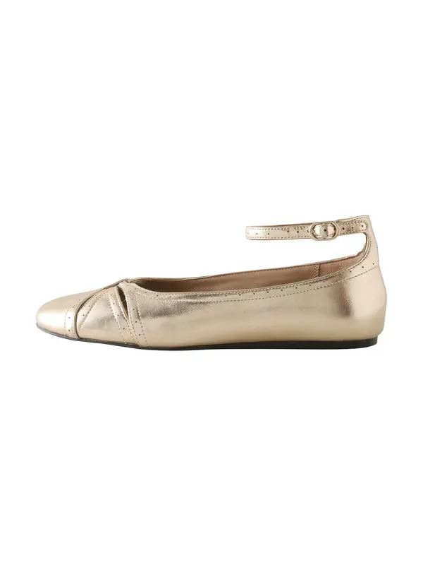 Next Next Otvorene balerinke 'Forever Comfort'  zlatna