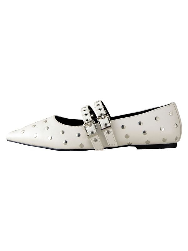 Next Next Otvorene balerinke 'Forever Comfort®'  bijela