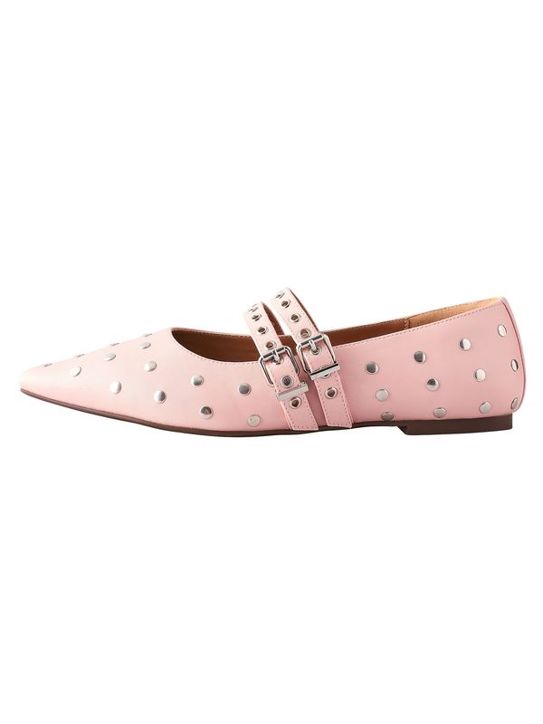 Next Next Otvorene balerinke 'Forever Comfort®'  pastelno roza / srebro