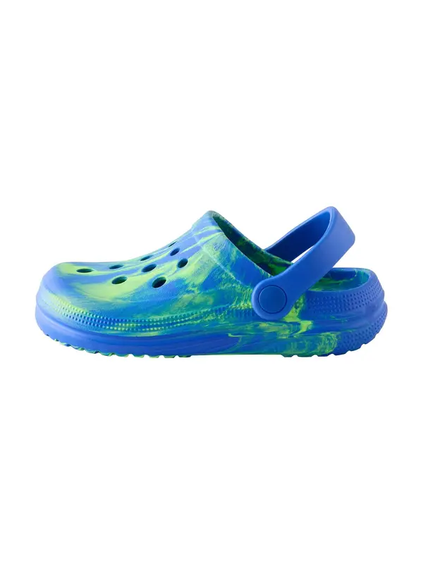 Next Next Otvorene cipele  plava / neonsko zelena