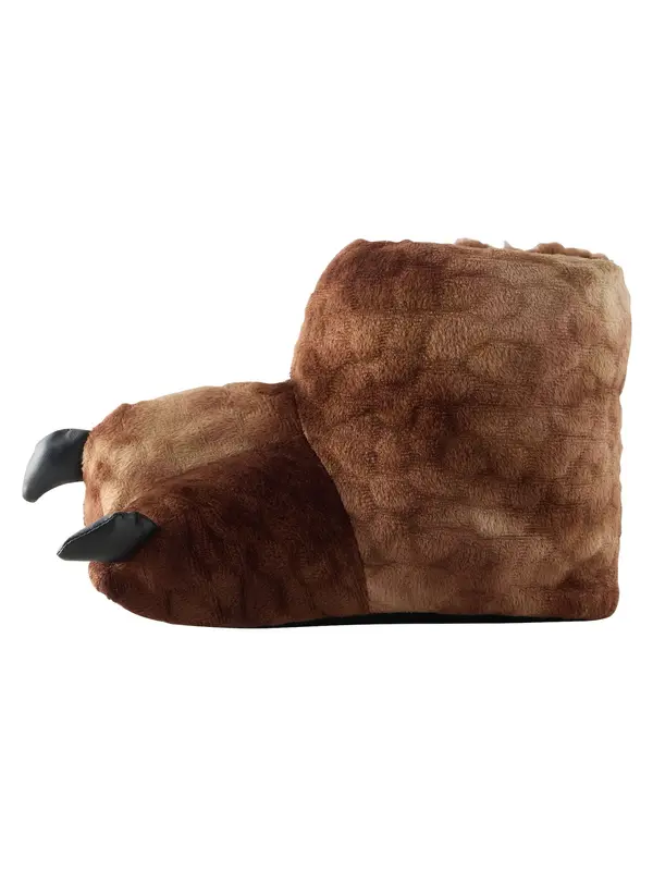 Next Next Papuče 'Dinosaur'  smeđa / zeleno smeđa / svijetlosmeđa / crna