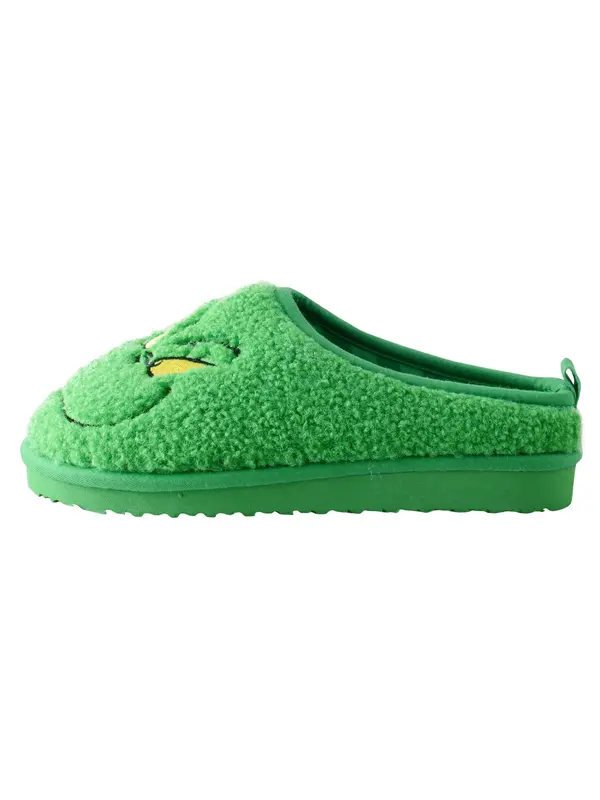 Next Next Papuče 'Grinch'  žuta / zelena / crna