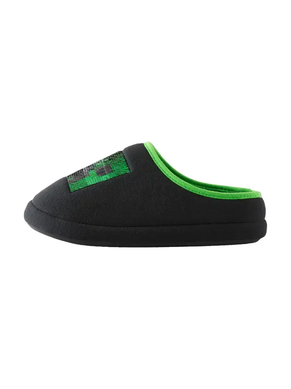 Next Next Papuče 'Minecraft Flippy'  zelena / crvena / crna