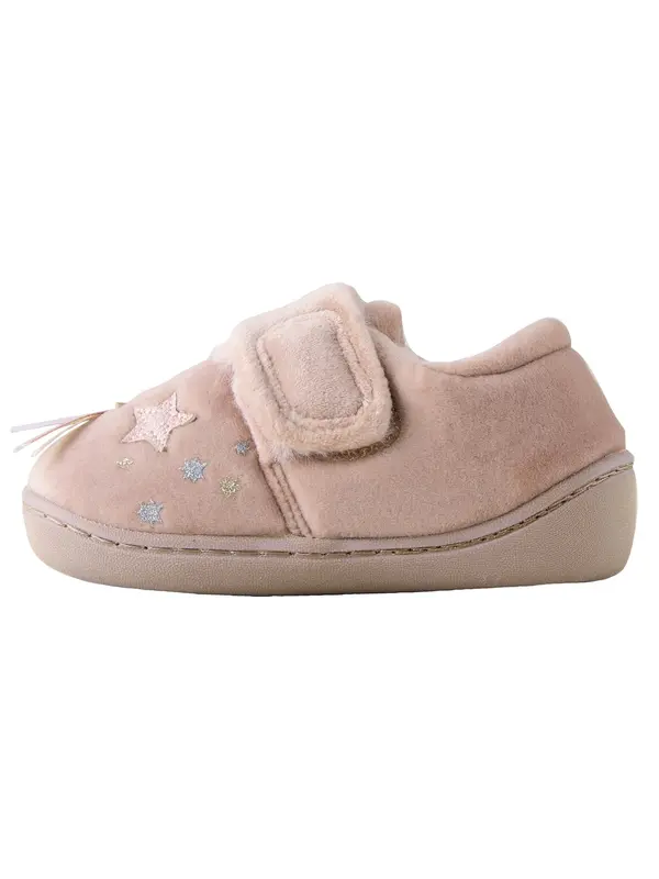 Next Next Papuče  zlatna / svijetloljubičasta / rosé / puder roza