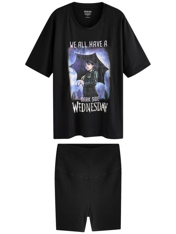 Next Next Pidžama  miks boja / crna