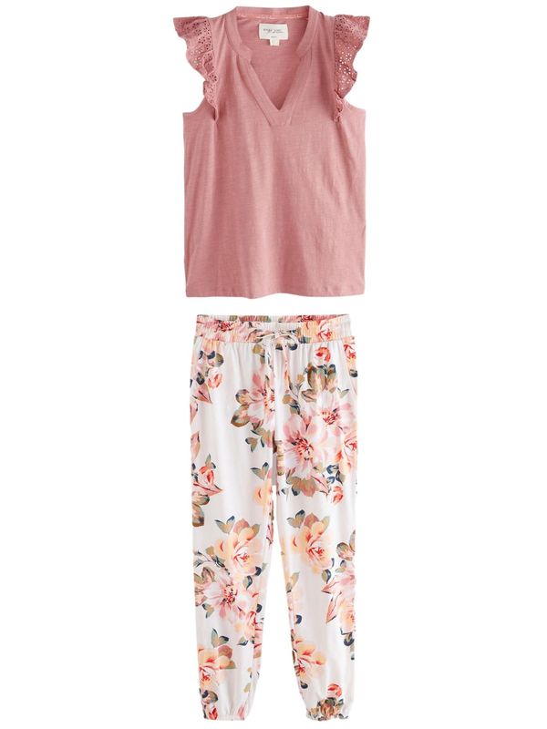 Next Next Pidžama  miks boja / roza / bijela