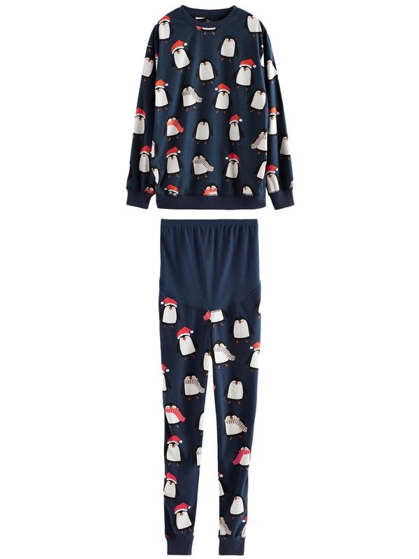 Next Next Pidžama  mornarsko plava / crvena / crna / bijela