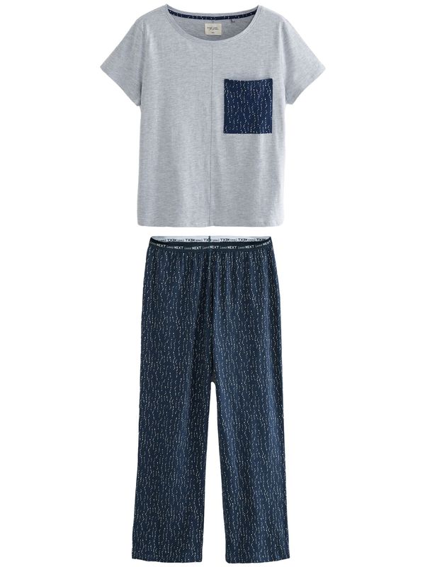 Next Next Pidžama  mornarsko plava / siva