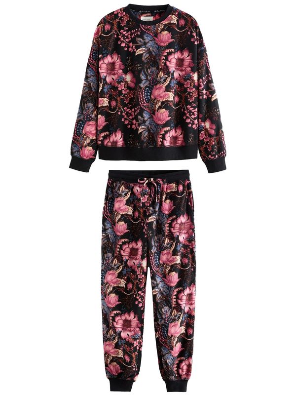 Next Next Pidžama  plava / roza / crna