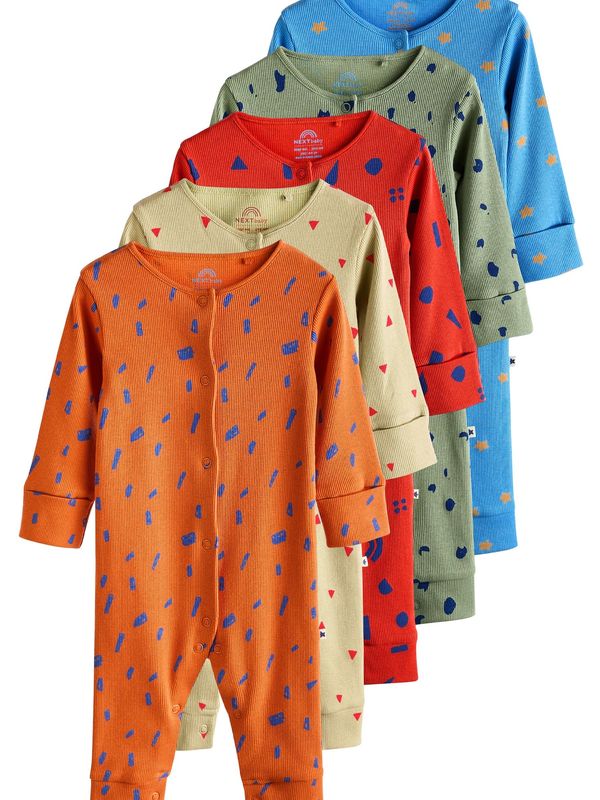 Next Next Pidžama set  bež / azur / tamno plava / maslinasta / tamno narančasta / crvena