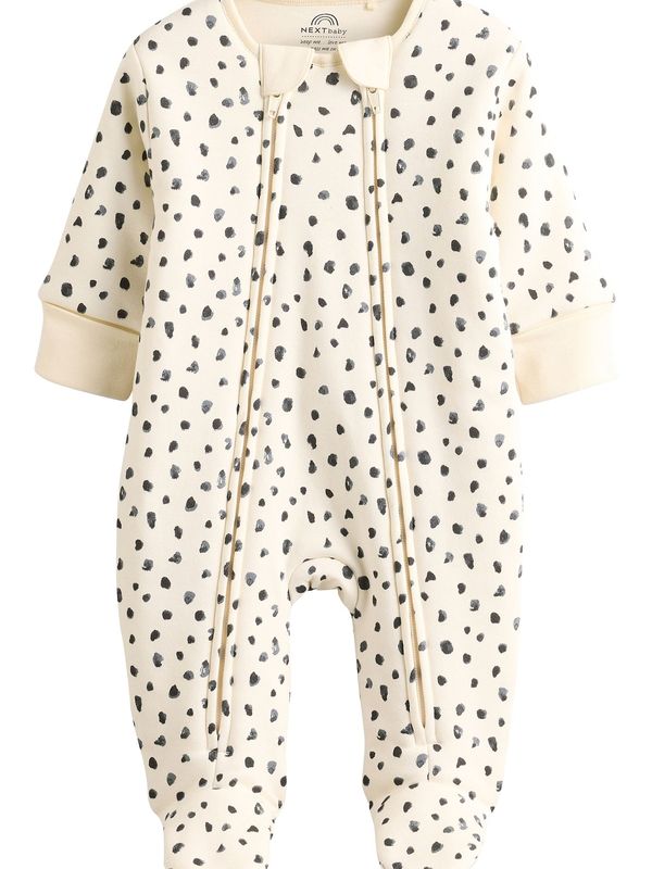 Next Next Pidžama set  bež / crna