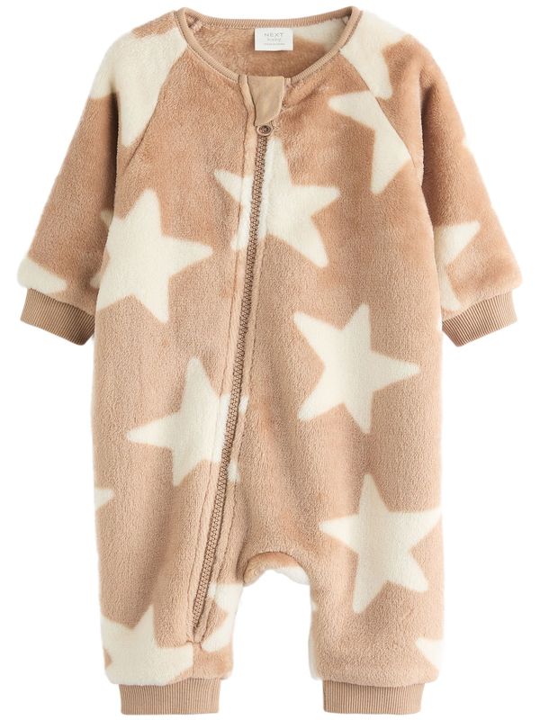 Next Next Pidžama set  bež / smeđa