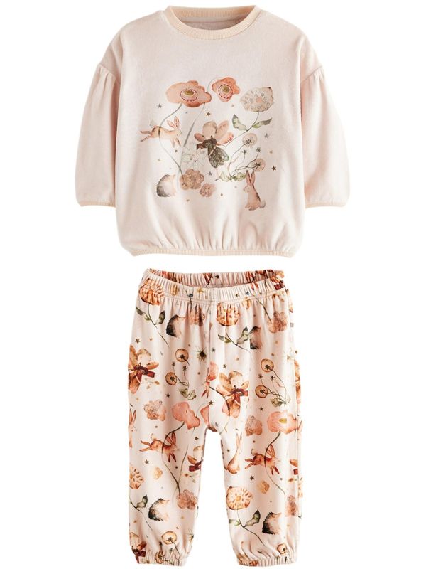 Next Next Pidžama set  boja pijeska / miks boja