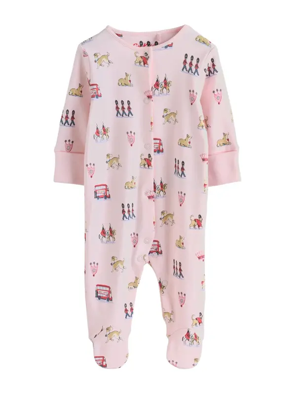 Next Next Pidžama set 'Cath Kidston London'  bež / roza / crvena / crna