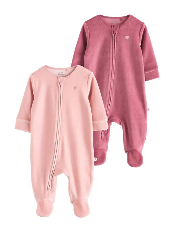 Next Next Pidžama set  malina / rosé
