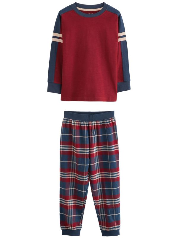 Next Next Pidžama set  mornarsko plava / crvena / bijela