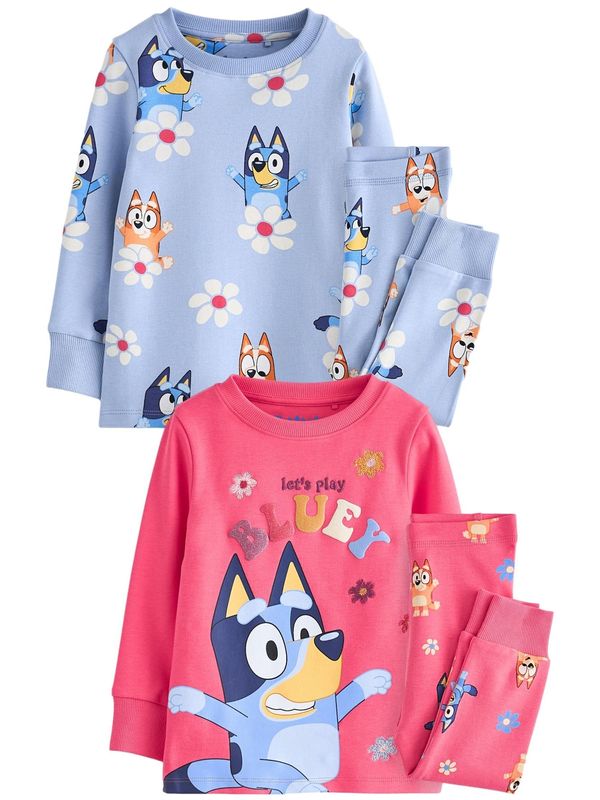 Next Next Pidžama set  plava / miks boja / roza