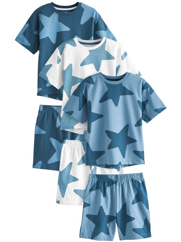 Next Next Pidžama set  plava / mornarsko plava