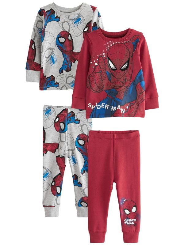 Next Next Pidžama set  siva / miks boja / crvena