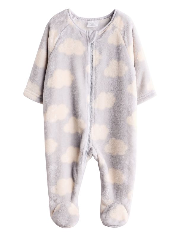 Next Next Pidžama set  svijetlobež / svijetlosiva