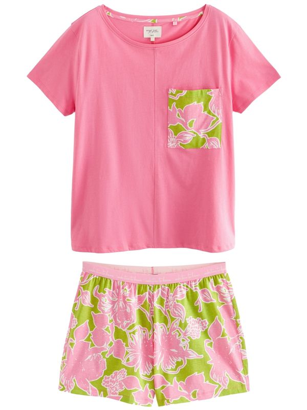 Next Next Pidžama  zelena / roza