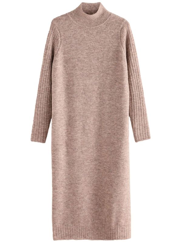 Next Next Pletena haljina  bež