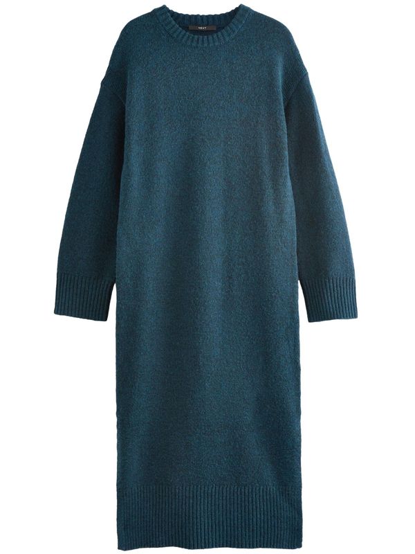 Next Next Pletena haljina  petrol