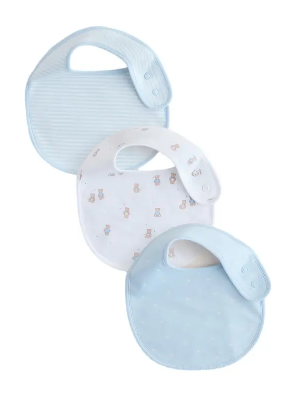 Next Next Podbradak za bebe  svijetloplava / svijetlosmeđa / menta / bijela