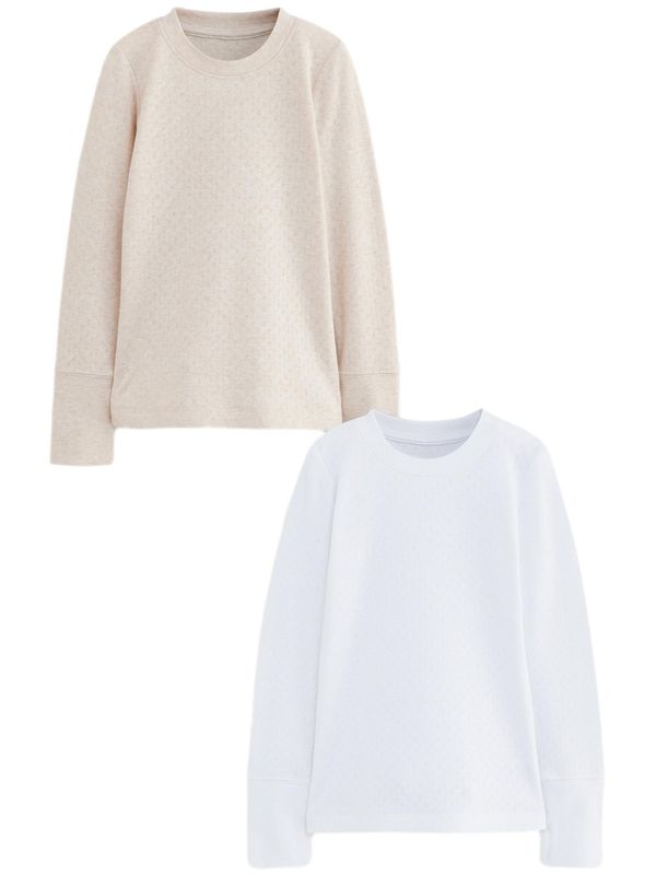 Next Next Potkošulja  bež / bijela