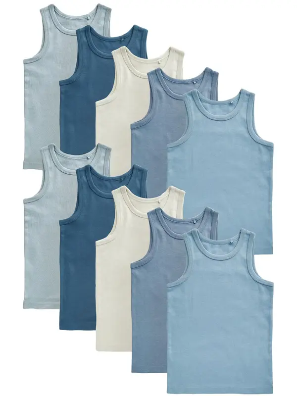 Next Next Potkošulja  bež / plava / tamno plava