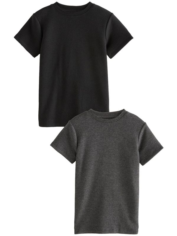 Next Next Potkošulja  siva melange / crna