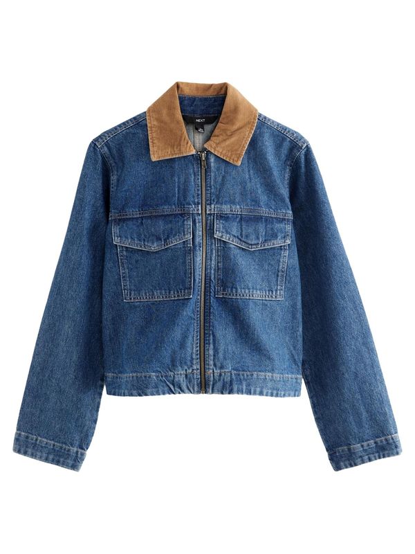 Next Next Prijelazna jakna 'Adrette'  plava / smeđa