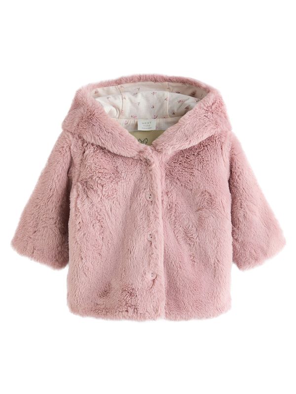 Next Next Prijelazna jakna  bež / roza