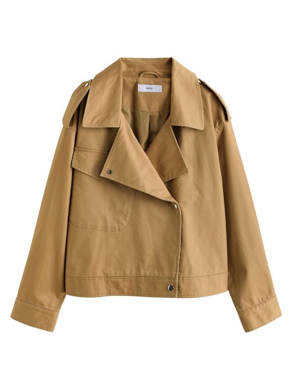 Next Next Prijelazna jakna  boja devine dlake (camel)