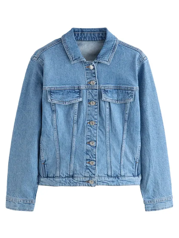 Next Next Prijelazna jakna 'Essentials'  plavi traper
