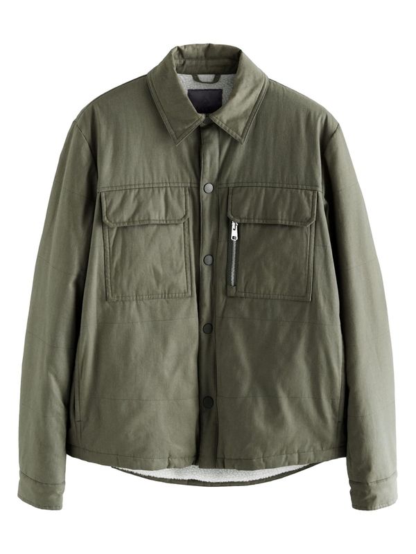 Next Next Prijelazna jakna  kaki / tamno zelena