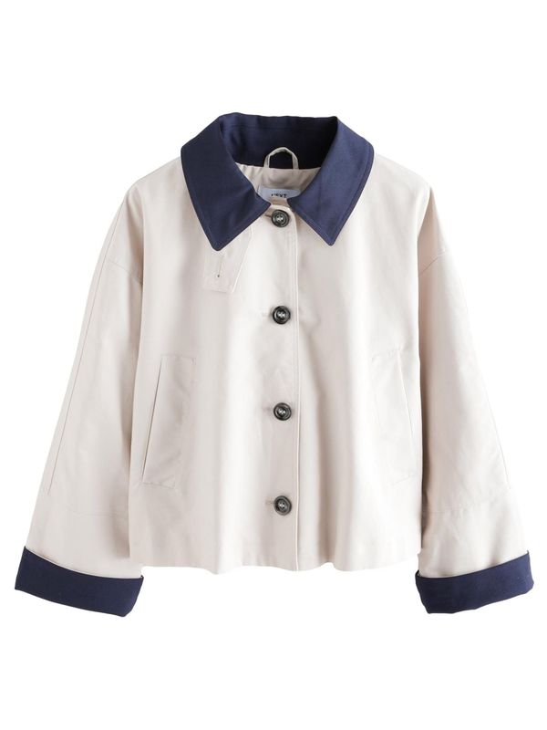 Next Next Prijelazna jakna  mornarsko plava / kameno siva