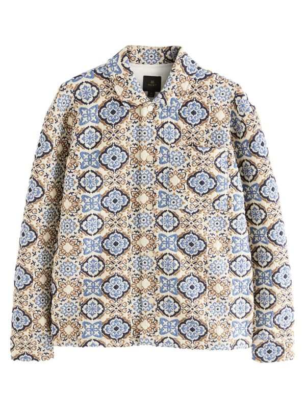 Next Next Prijelazna jakna  morsko plava / safirno plava / zeleno smeđa / vuneno bijela