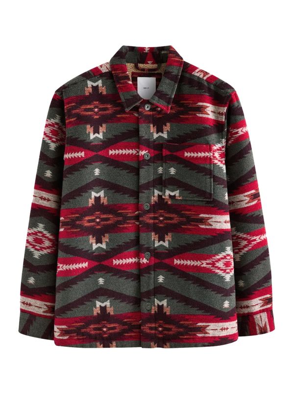 Next Next Prijelazna jakna  siva / crvena / bijela