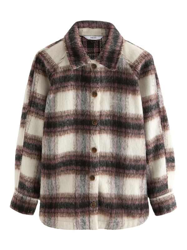 Next Next Prijelazna jakna  smeđa / bijela