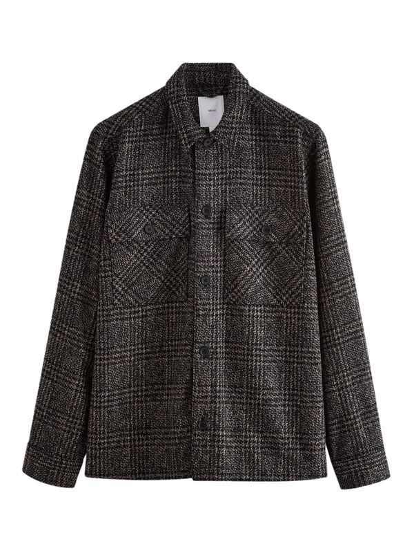 Next Next Prijelazna jakna  svijetlosiva / crna