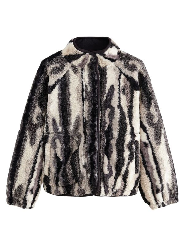 Next Next Prijelazna jakna  tamo siva / crna / bijela