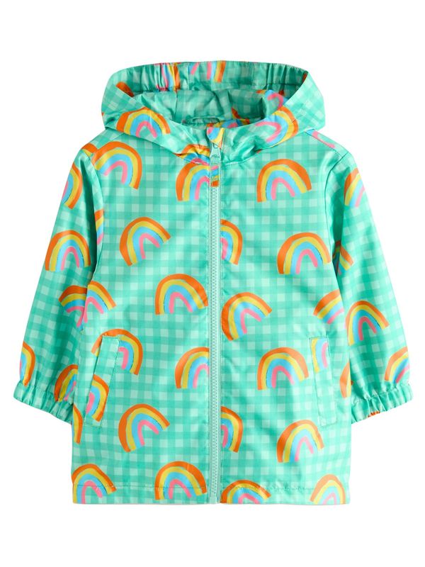 Next Next Prijelazna jakna  žuta / zelena / crvena